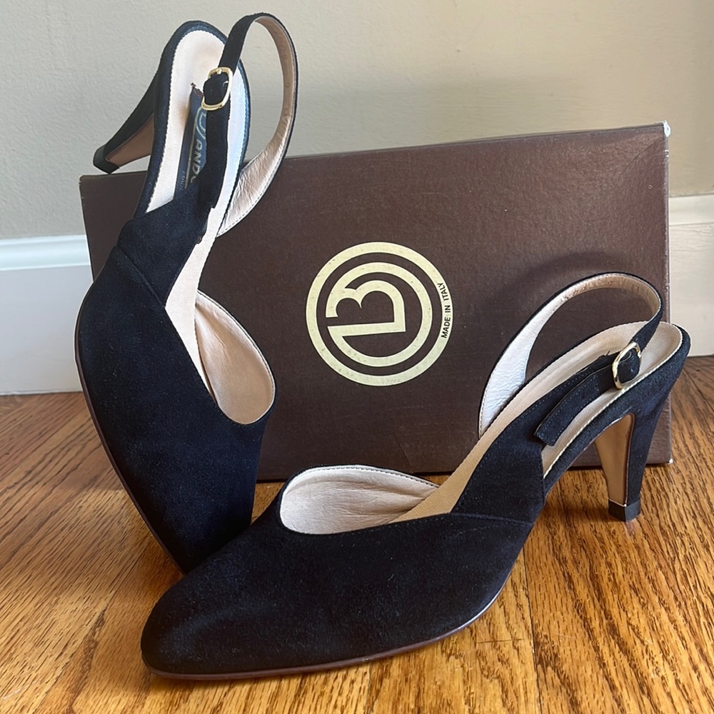 Vintage Bandolino Dressy Slingback Shoes